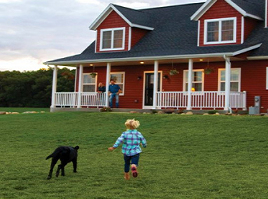 Construction loans can help owners modernize historic farmhouses.